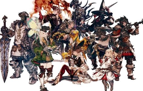 final fantasy 14 all classes